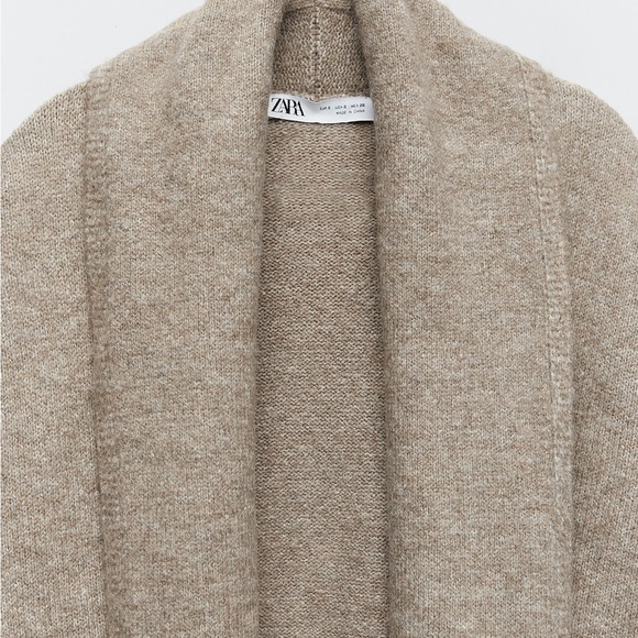 Zara Oversized Sweater Coat Size M - Picture 5 of 12